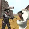 Cowboy vs Skibidi Toilets