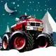 Winter Monster Trucks Race